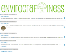 Tablet Screenshot of envirocraftiness.com
